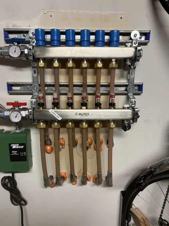 Plumber performing Leak Detection at a residential property in Marin City